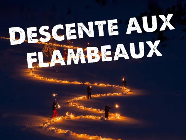 Descente aux flambeaux spéciale Noël