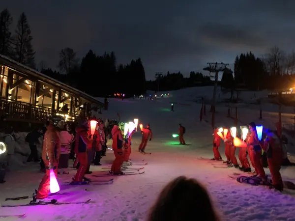 Descente aux flambeaux spéciale Noël