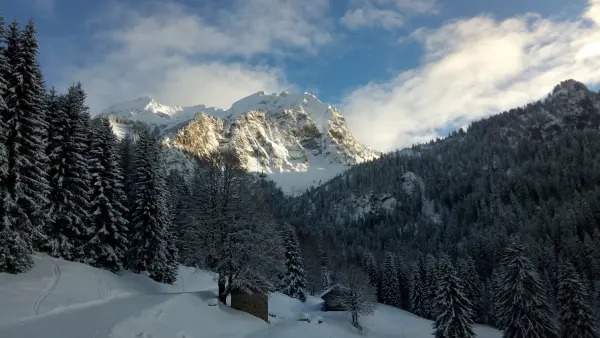 Piste retour Bellevaux/Chèvrerie