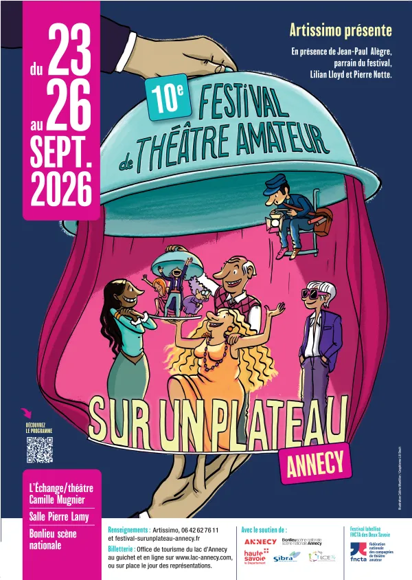 10e Festival de théâtre amateur : Sur un plateau
