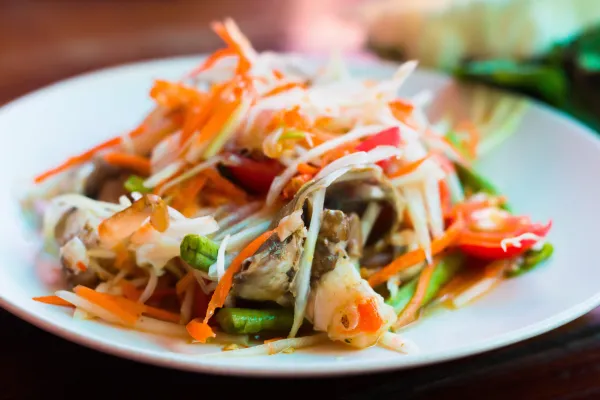 Plat asiatique