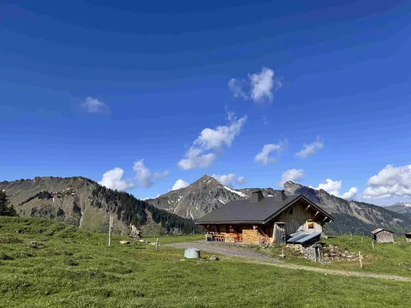 Col de cou depuis le lac des Mines d'Or_Morzine