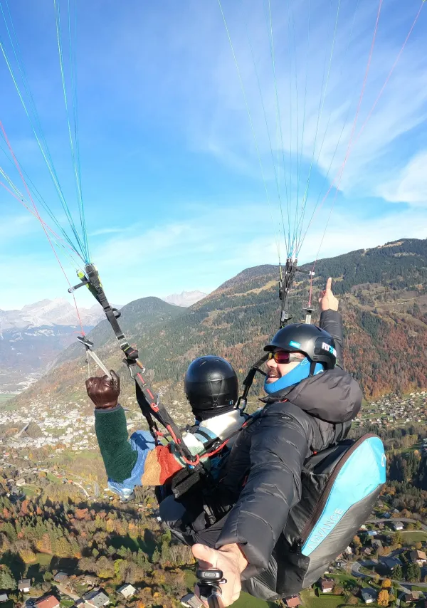 Apprendre le parapente en biplace pédagogique : le mini stage débutant