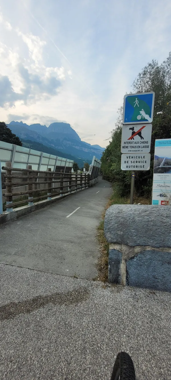 Arv'vélo - secteur Sallanches - vélo de route