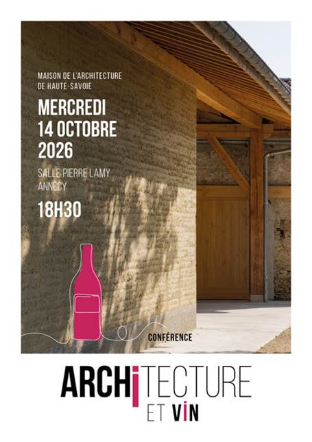 Conférence Architecture et Vin_Annecy