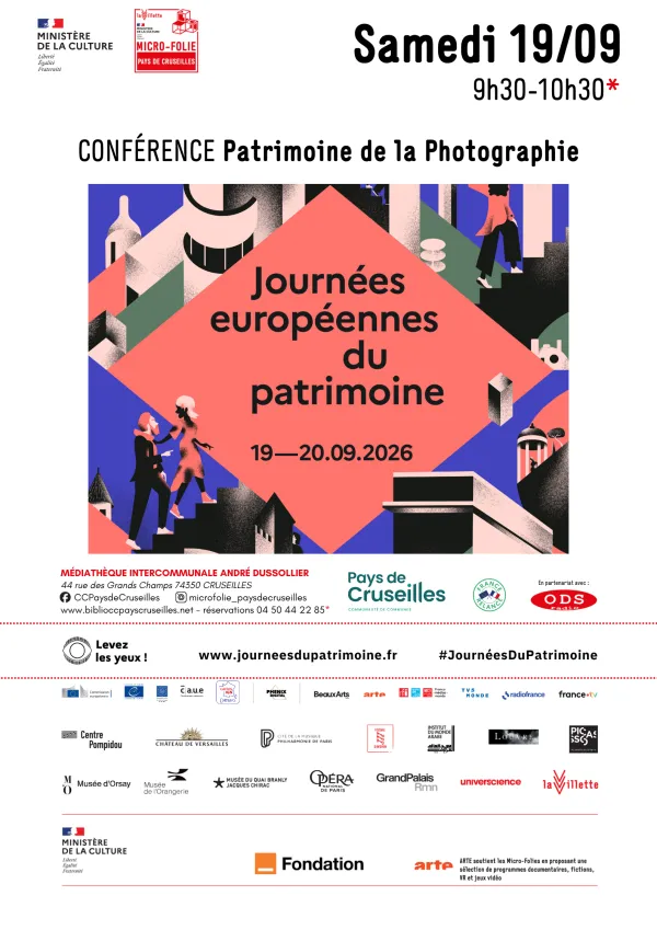 Conférence sur le patrimoine de la photographie