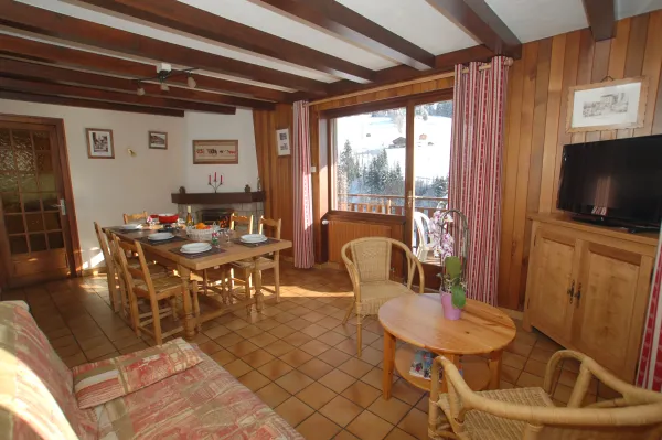 Pièce principale/ Living room- Bachal n° 3 - Le Grand-Bornand