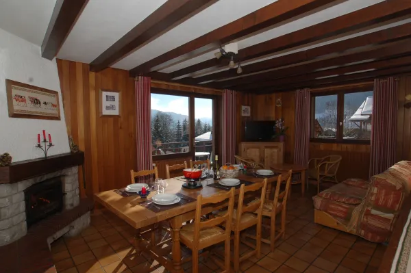 Pièce principale/ Living room- Bachal n° 3 - Le Grand-Bornand