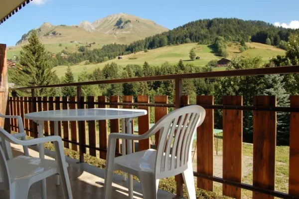 Balcon été/ Balcony during summer - Bachal n° 3 - Le Grand-Bornand