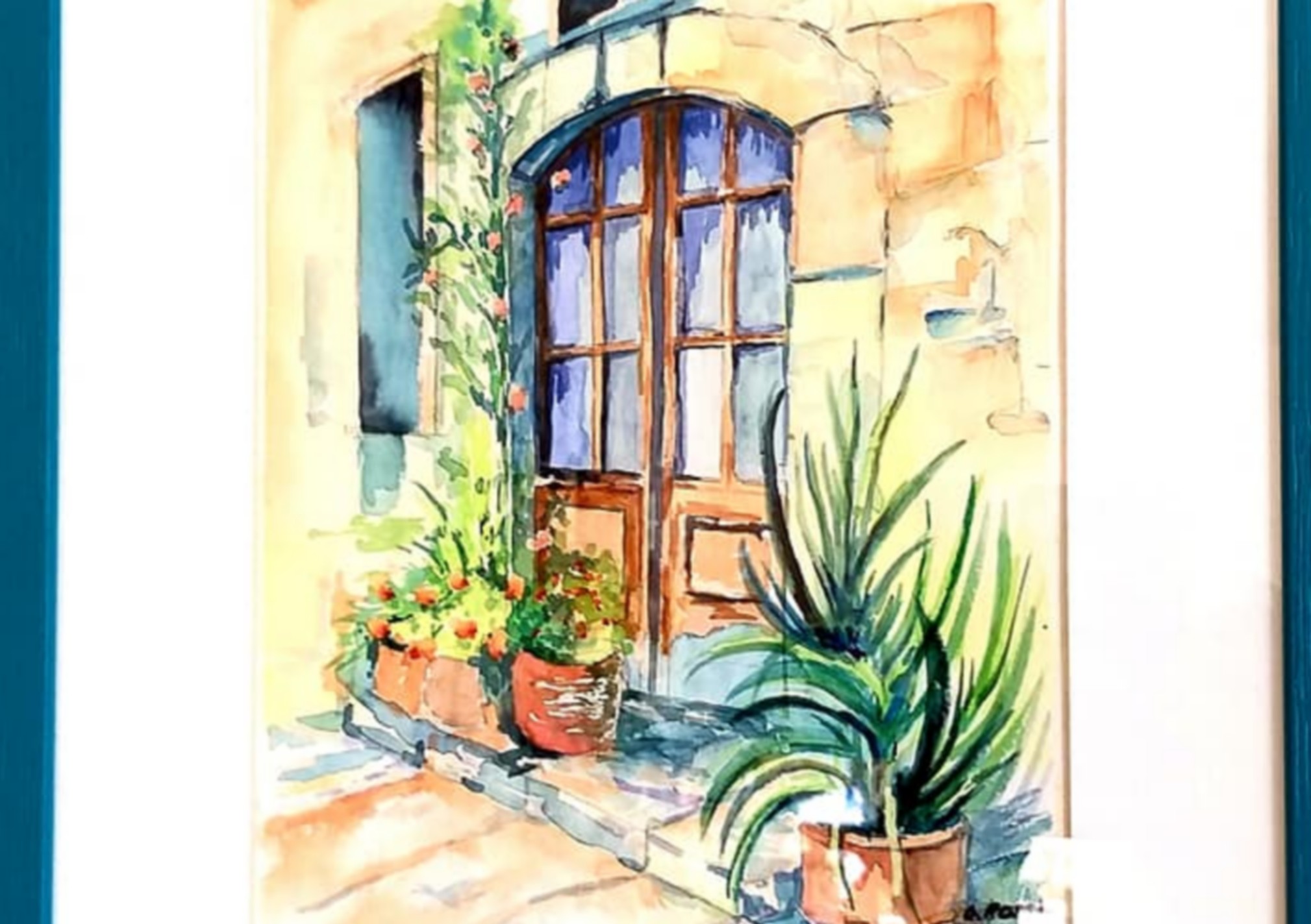Aquarelle Odile