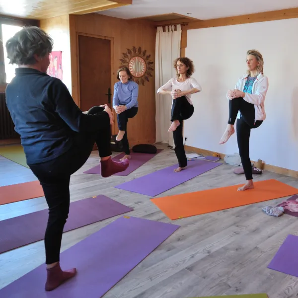 Cours de yoga avec "Yoga, chemin de vie"