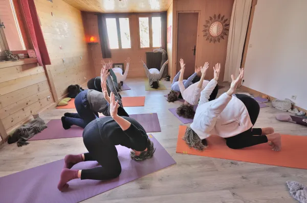 Cours de yoga avec "Yoga, chemin de vie"