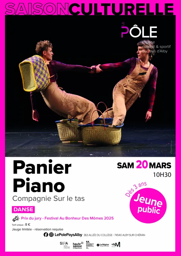Danse : Panier-piano