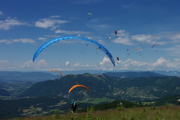 Décollage de la Platière