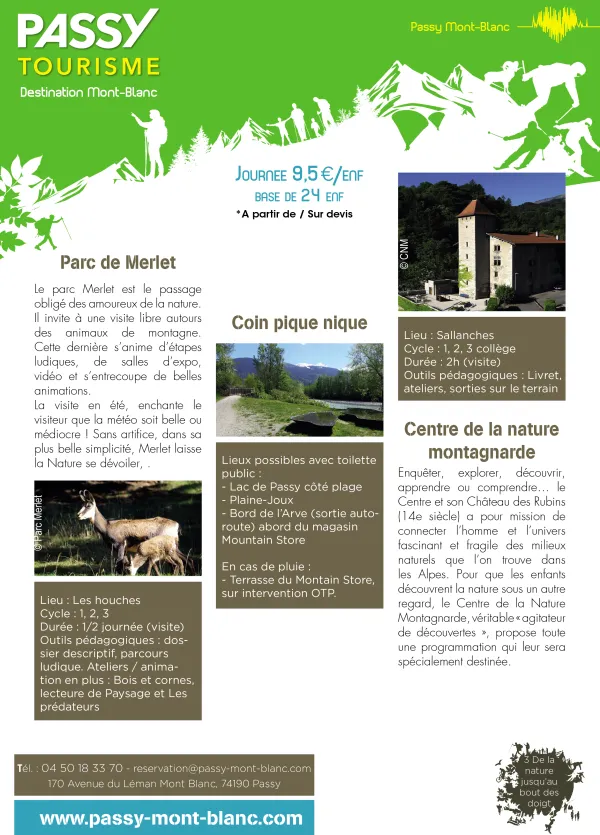 De la nature jusqu'au bout des pattes