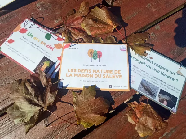 Défis Nature à la Maison du Salève