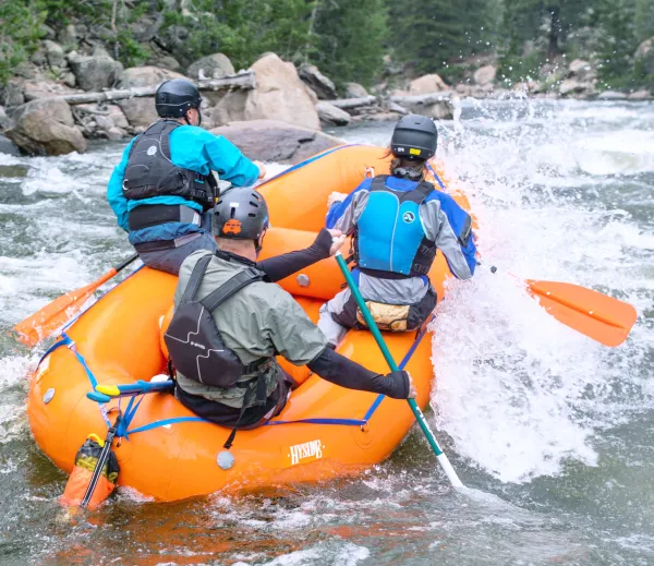 Demi-journée Mini-Raft avec Mont-Blanc Rafting
