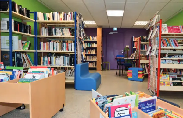 Bibliothèque La Fontaine aux Livres