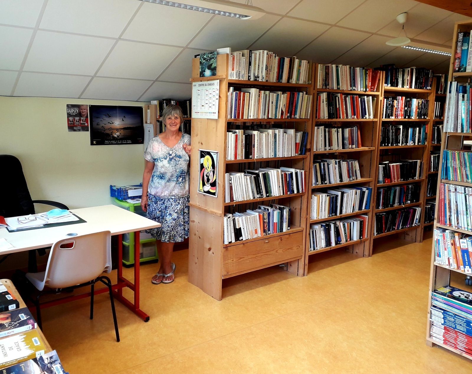 Bibliothèque de Vacheresse à Vacheresse