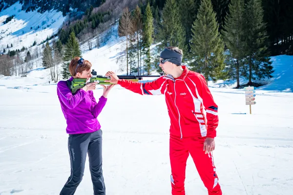 Biathlon tir à 50 m : cours privés