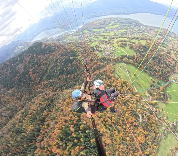 Bon cadeau : baptême parapente ascendance