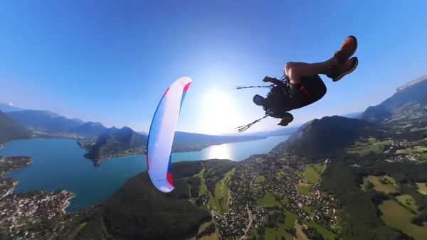 Bon cadeau : baptême parapente prestige