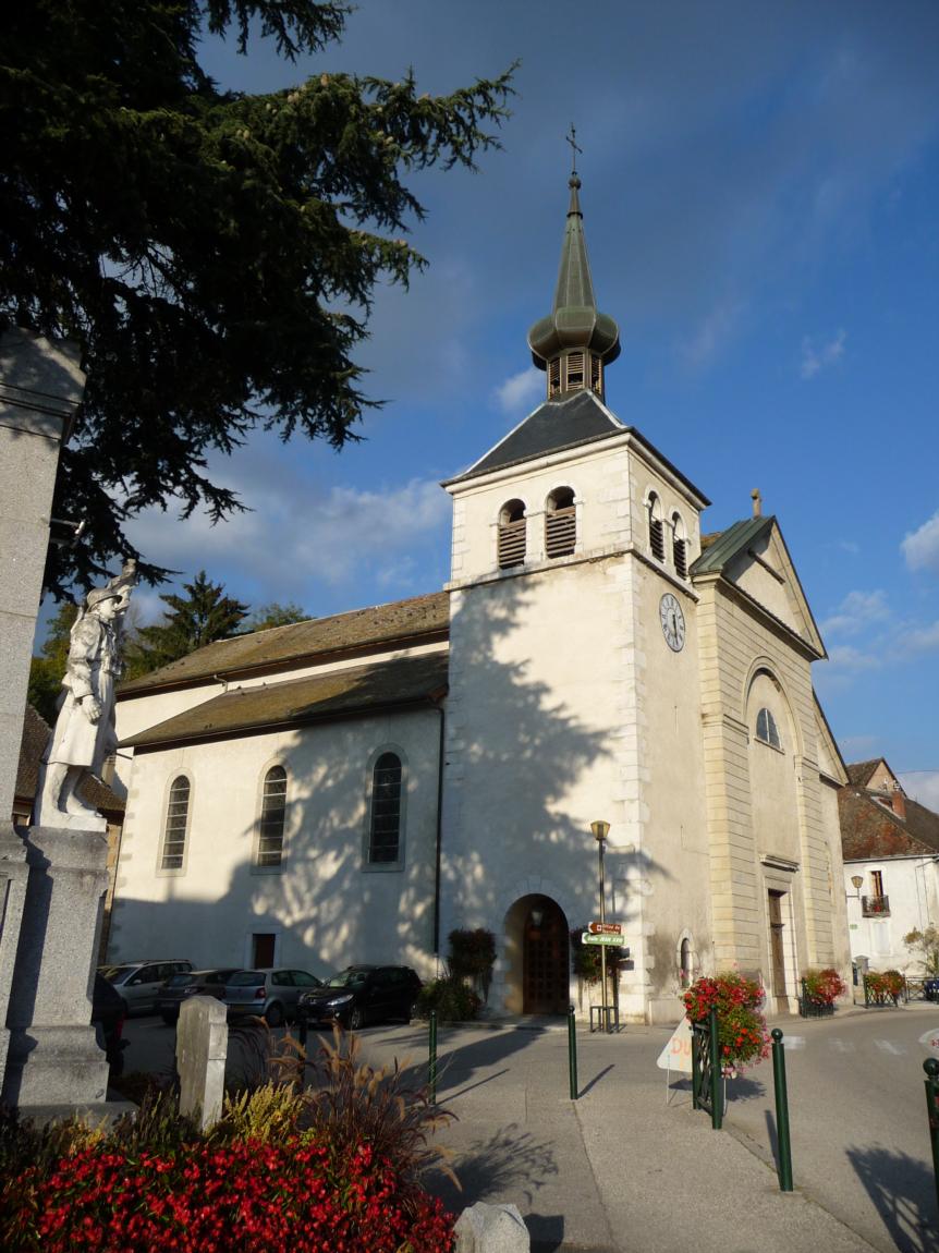 Eglise Saint Aquilin à Frangy