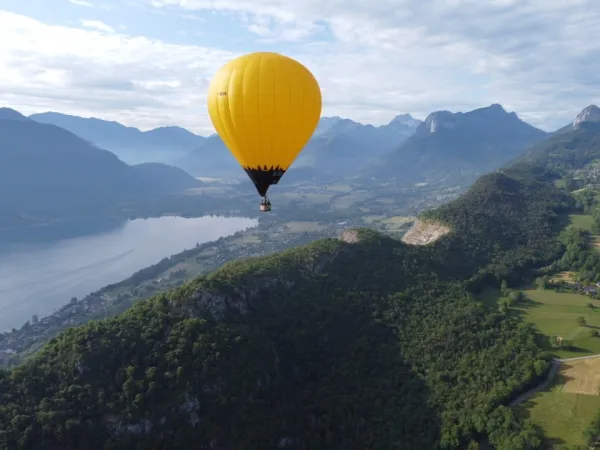 Bon cadeau : vol en montgolfière