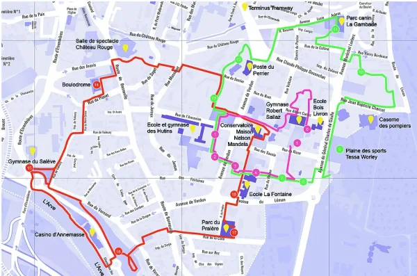 Boucle cardio running (3.7 km)_Annemasse