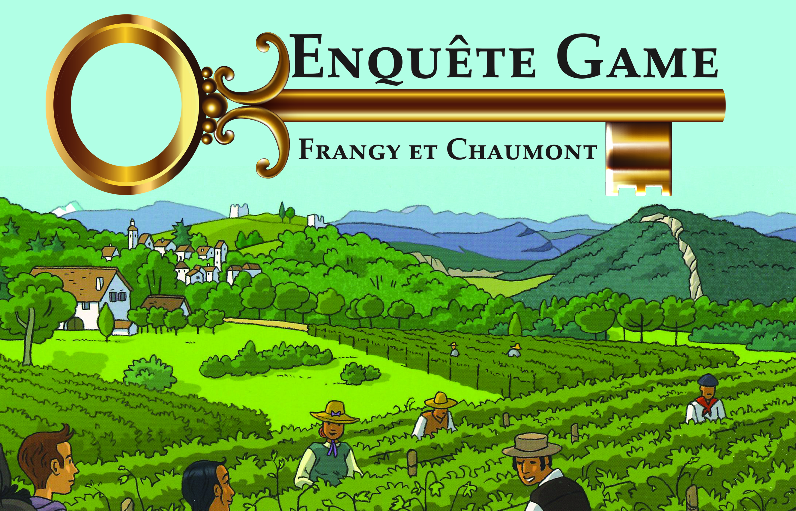 Enquête game "Appel à l'aide sur le Chemin de Compostelle" à Frangy