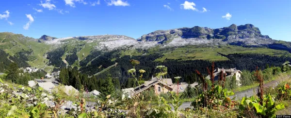 Boucle cyclotouristique "Découverte des Carroz, de Flaine et du col de Pierre Carrée" (Boucle Gastronomique)
