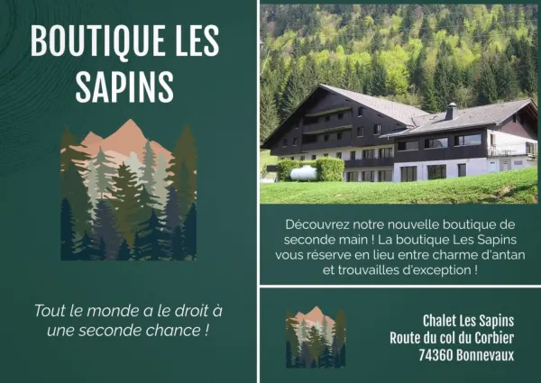 Boutique Les Sapins à Bonnevaux