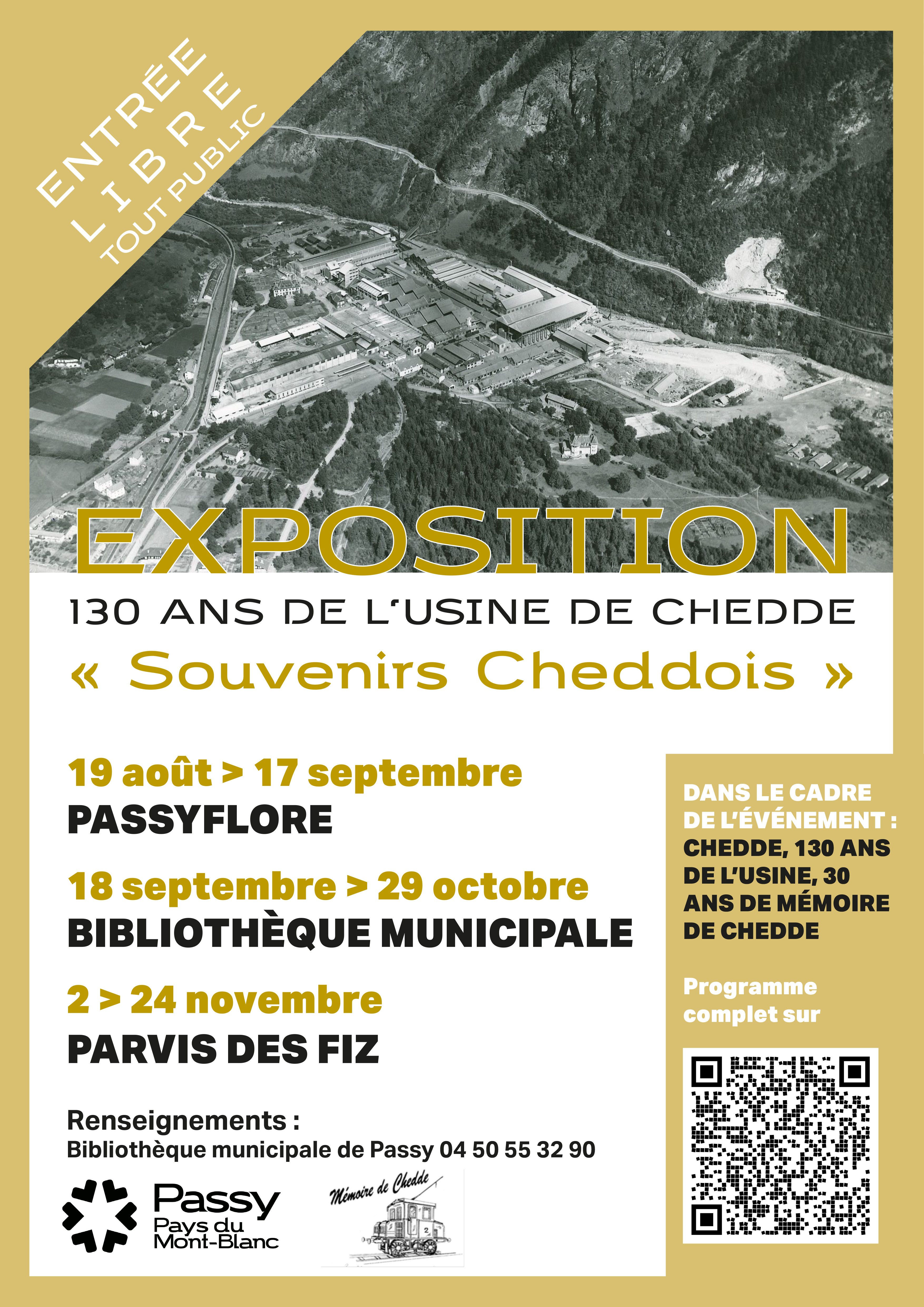 Exposition souvenirs cheddois