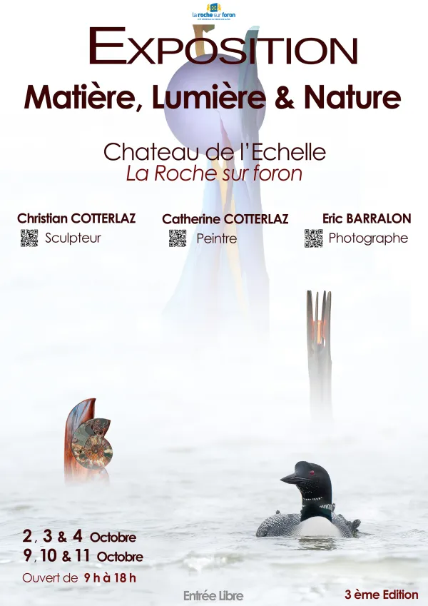 Exposition "Matière, lumière & nature"