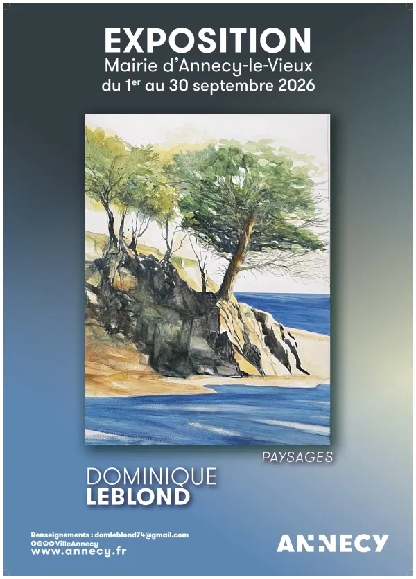 Exposition - Paysages - Dominique Leblond