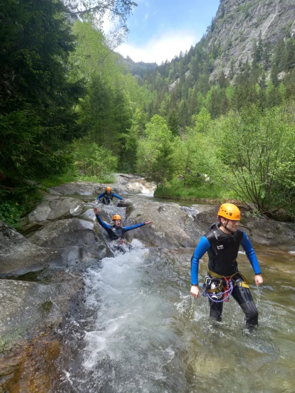 Canyoning de Barberine à Vallorcine