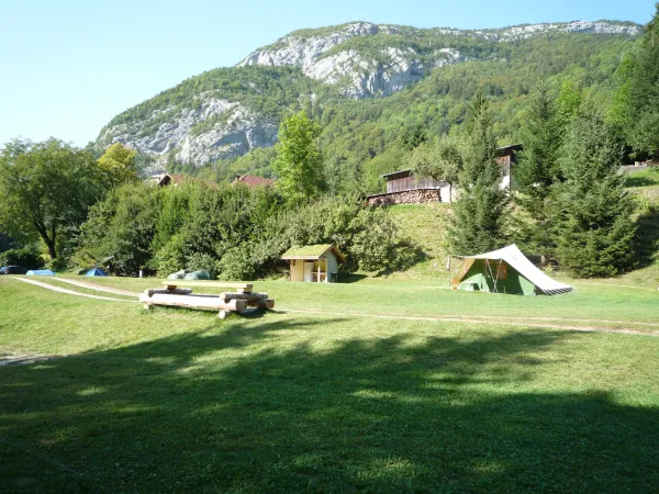 Vue globale Camping Usillon