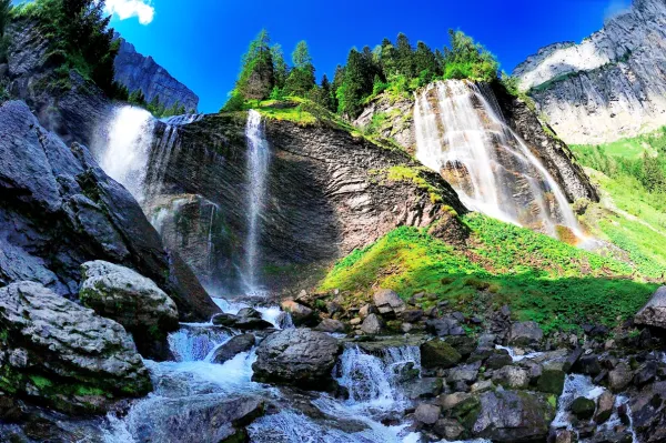 Cascades de la Pleureuse et de la Sauffaz