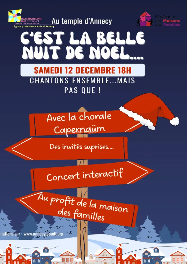 C'est la belle nuit de Noël...