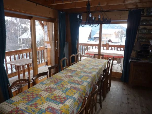 Salle à manger/Dining room-Chalet Hermine-Le Grand-Bornand
