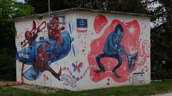 Fresque : Air Jazz Band