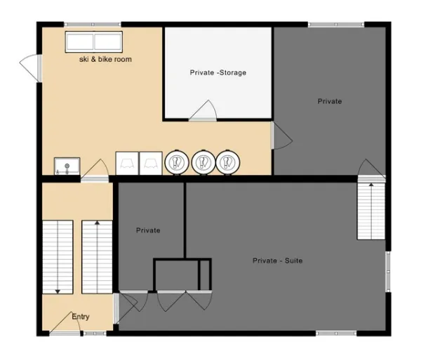 Plan rez de chaussée