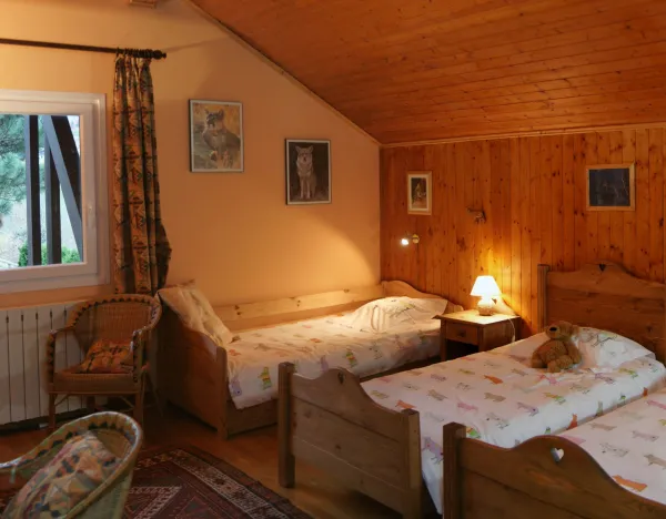 chambre lits simples