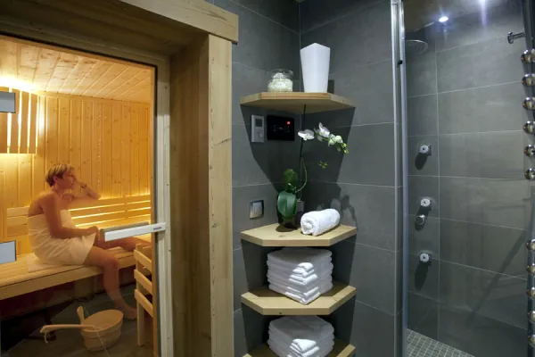 L'espace sauna