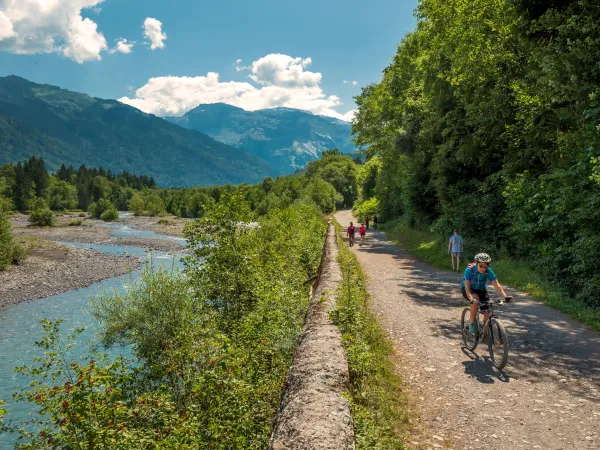 Itinéraire cyclo et VTT : Voie verte "Au fil du Giffre"