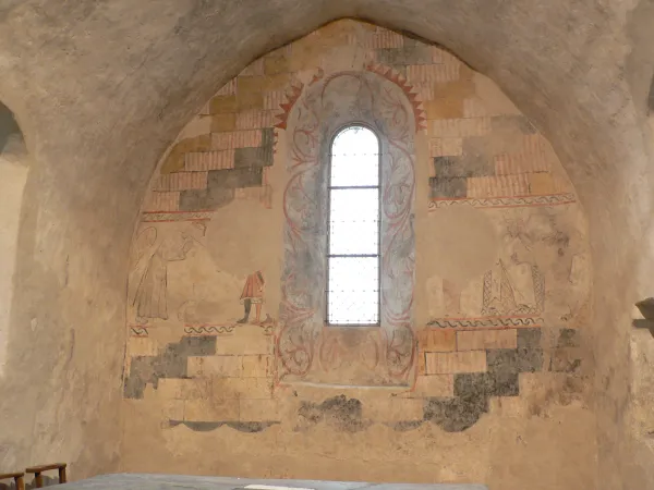 Peinture murale de la Chapelle de Concise