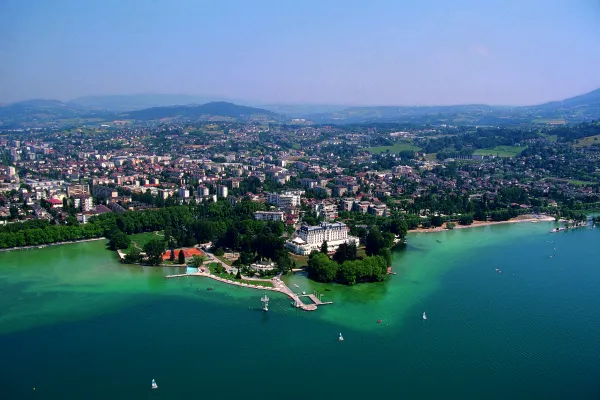 Itinéraire pédestre : Le cercle du lac - De la presqu'île d'Albigny au Petit Port d'Annecy-le-Vieux