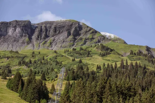 Itinéraire rando été sur la crête de  Rochebrune