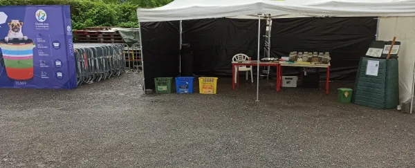 "Je trie sur le Miam Festival"