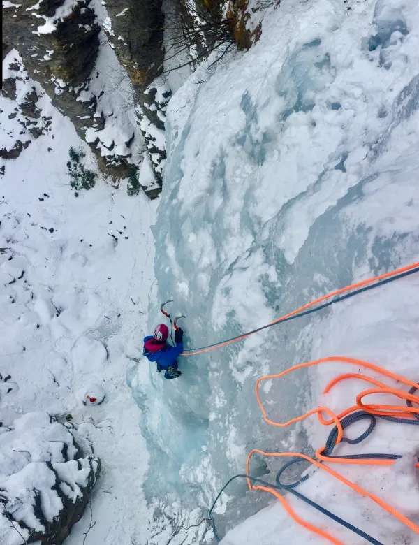 Cascade de glace